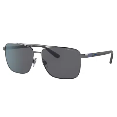 Polo Ralph Lauren Ph 3137 900281 59mm Unisex Rectangle Sunglasses In Multi