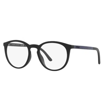 Polo Ralph Lauren Ph 4183u 588687 50mm Unisex Phantos Eyeglasses 50mm In Black