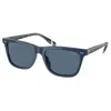 Polo Ralph Lauren Ph 4205u 546580 56mm Unisex Square Sunglasses In Multi
