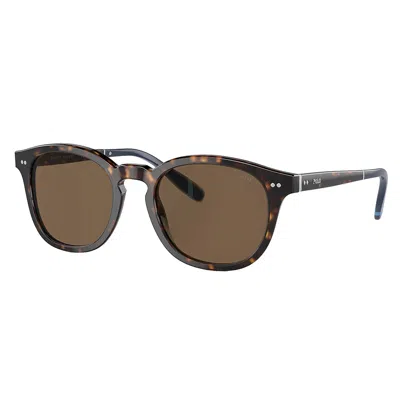 Polo Ralph Lauren Ph 4206 500373 52mm Unisex Phantos Sunglasses In Multi
