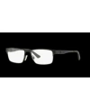 Polo Ralph Lauren Ph1147 Men's Rectangle Eyeglasses In Matte Blk