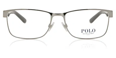 Polo Ralph Lauren Ph1157 Men's Glasses, Gunmetal, Size 55 In White