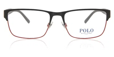 Polo Ralph Lauren Ph1175 9191 Occhiali Da Vista Rossi Per Uomo (solo Montatura) In Black