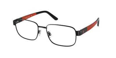 Polo Ralph Lauren Ph1209 9325 Men's Glasses Black Size 55 - Free Lenses - Blue Light Block Available In Brown