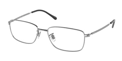 Polo Ralph Lauren Ph1212d Asian Fit Men's Glasses, Silver, Size 56