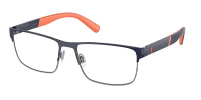 Polo Ralph Lauren Ph1215 Men's Glasses, Blue, Size 56 In Black