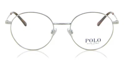 Polo Ralph Lauren Ph1217 Men's Glasses, Silver, Size 50