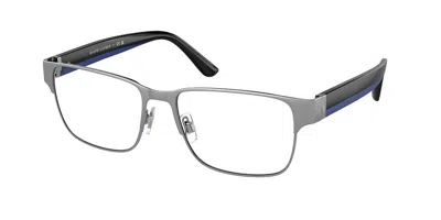 Polo Ralph Lauren Ph1219 Men's Glasses, Gunmetal, Size 56