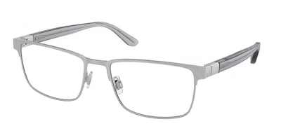 Polo Ralph Lauren Ph1222 Men's Glasses, Silver, Size 56 In Metallic