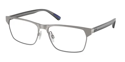 Polo Ralph Lauren Ph1232 Men's Glasses, Gunmetal, Size 55 In Metallic