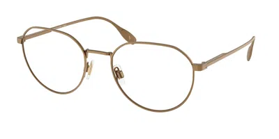 Polo Ralph Lauren Ph1233 Men's Glasses, Gold, Size 53 In Neutral