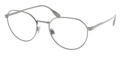 Polo Ralph Lauren Ph1233 Men's Glasses, Gunmetal, Size 53 In Gray
