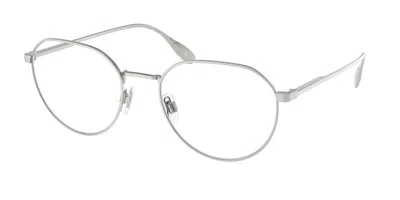 Polo Ralph Lauren Ph1233 Men's Glasses, Silver, Size 53 In Green