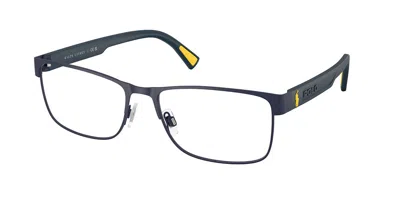 Polo Ralph Lauren Ph1244 Men's Glasses, Blue, Size 57 In Metallic
