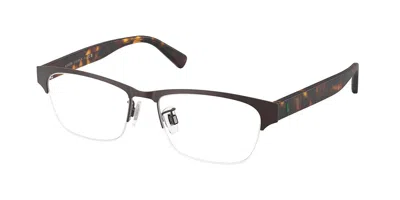 Polo Ralph Lauren Ph1246d Asian Fit Men's Glasses, Brown, Size 54 In Multi