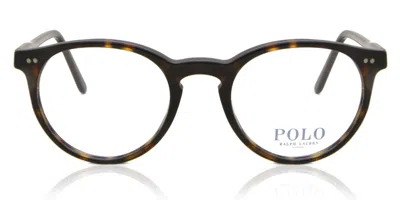Polo Ralph Lauren Ph2083 Men's Glasses, Tortoiseshell, Size 48 In Brown