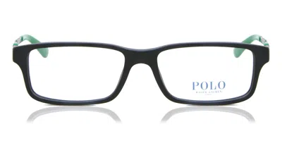 Polo Ralph Lauren Ph2115 5389 Men's Glasses Black Size 52 - Free Lenses - Blue Light Block Available In Matte Black