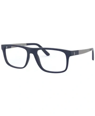 Polo Ralph Lauren Ph2218 Men's Pillow Eyeglasses In Blue