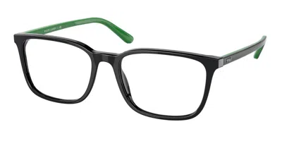 Polo Ralph Lauren Ph2234 5246 Men's Glasses Black Size 54 - Free Lenses - Blue Light Block Available In Brown