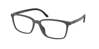 Polo Ralph Lauren Ph2250u 5527 Men's Glasses Grey Size 54 - Free Lenses - Blue Light Block Available In Black