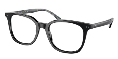 Polo Ralph Lauren Ph2256 5001 Men's Glasses Black Size 51 - Free Lenses - Blue Light Block Available