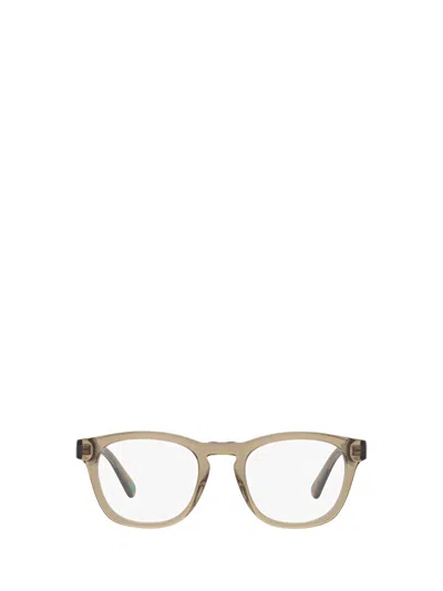 Polo Ralph Lauren Ph2258 Shiny Transparent Light Brown Glasses