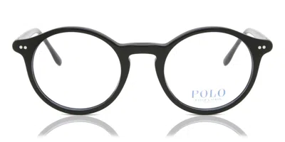 Polo Ralph Lauren Ph2260 5001 Men's Glasses Black Size 48 - Free Lenses - Blue Light Block Available