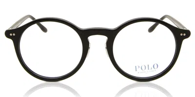 Polo Ralph Lauren Ph2260f Asian Fit Men's Glasses, Black, Size 50