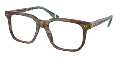 Polo Ralph Lauren Ph2269f Asian Fit Men's Glasses, Tortoiseshell, Size 53 In Brown