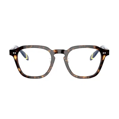 Polo Ralph Lauren Ph2278d 5003 Havana/blu Glasses In Brown