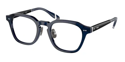 Polo Ralph Lauren Ph2278d Asian Fit Men's Glasses, Blue, Size 49