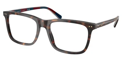 Polo Ralph Lauren Ph2282 Men's Glasses, Tortoiseshell, Size 54 In Brown