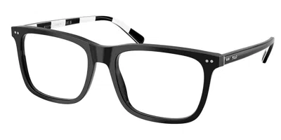 Polo Ralph Lauren Ph2282f Asian Fit Men's Glasses, Black, Size 54
