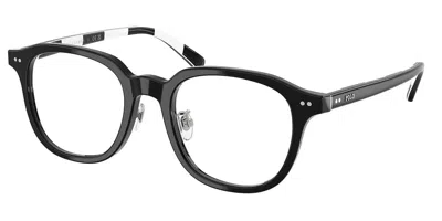 Polo Ralph Lauren Ph2283f Asian Fit Men's Glasses, Black, Size 50