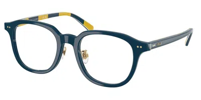 Polo Ralph Lauren Ph2283f Asian Fit Men's Glasses, Blue, Size 50 In Black