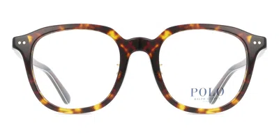 Polo Ralph Lauren Ph2283f Asian Fit Men's Glasses, Tortoiseshell, Size 50 In Brown