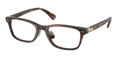 Polo Ralph Lauren Ph2286d Asian Fit Men's Glasses, Tortoiseshell, Size 53 In Brown