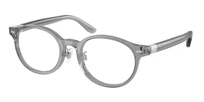 Polo Ralph Lauren Ph2289d Asian Fit 5413 Men's Glasses Clear Size 51 - Free Lenses - Blue Light Block Available In Metallic