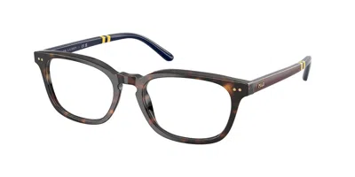 Polo Ralph Lauren Ph2294f Asian Fit Men's Glasses, Brown, Size 51