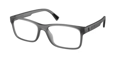 Polo Ralph Lauren Ph2301u Men's Glasses, Clear, Size 56 In Gray