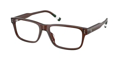 Polo Ralph Lauren Ph2302u Men's Glasses, Brown, Size 55 In Burgundy