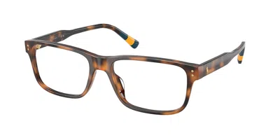 Polo Ralph Lauren Ph2302u Men's Glasses, Tortoiseshell, Size 55 In Brown