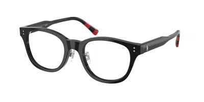 Polo Ralph Lauren Ph2303f Asian Fit 5001 Men's Glasses Black Size 50 - Free Lenses - Blue Light Block Available In Purple