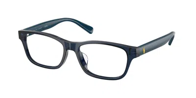 Polo Ralph Lauren Ph2306d Asian Fit Men's Glasses, Blue, Size 54 In Green