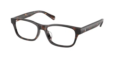 Polo Ralph Lauren Ph2306d Asian Fit Men's Glasses, Tortoiseshell, Size 54 In Pattern