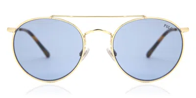 Polo Ralph Lauren Ph3114 911672 Men's Sunglasses Gold Size 51 In Multi