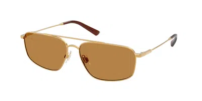 Polo Ralph Lauren Ph3164 932493 Women's Sunglasses Gold Size 58 In Polished Brass