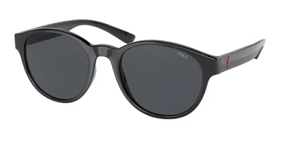 Polo Ralph Lauren Ph4176 552387 Men's Sunglasses Black Size 51