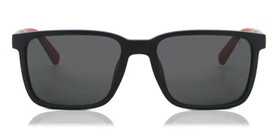 Polo Ralph Lauren Ph4189u 537587 Men's Sunglasses Black Size 55