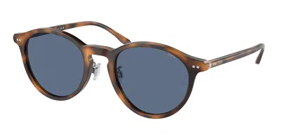 Polo Ralph Lauren Ph4193f Asian Fit 608980 Men's Sunglasses Tortoiseshell Size 51 In Brown